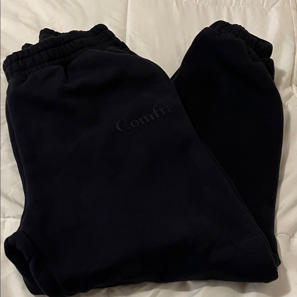 Comft Navy Blue Sweatpants for Women